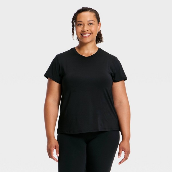 Camiseta de manga corta con espalda de malla para mujer - All In Motion™ 4