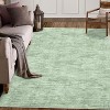 Machine Washable Modern Abstract Area Rug, Non-Slip Soft Velvet Low-Pile Carpet for Living Room, Bedroom, Dining Room, Pet-Friendly - 2 of 4