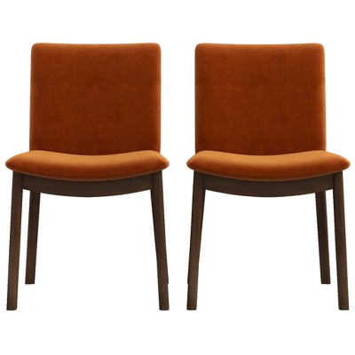 Christopher Knight Home Judy Modern Solid Wood Upholstered 20" W Dining Chair (Set of 2)