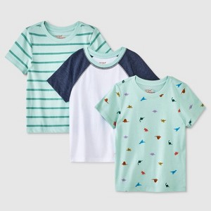 Toddler Boys' 3pk Short Sleeve T-Shirt - Cat & Jack™ - 1 of 3