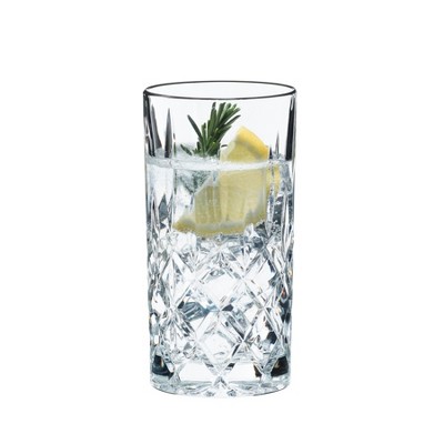 Riedel Tumbler Collection Crystal 13 Ounce Spey Longdrink Glass, Set of 2