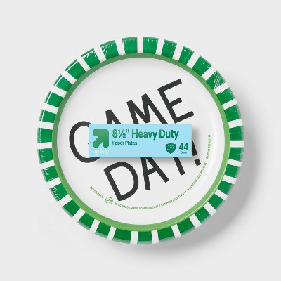 Disposable Dinnerware Paper Plates 8.5" - Game Day - 44ct - up&up™