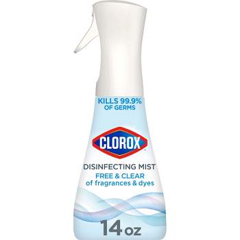 Clorox Free & Clear Ready-to-Use Disinfecting Mist - 14oz