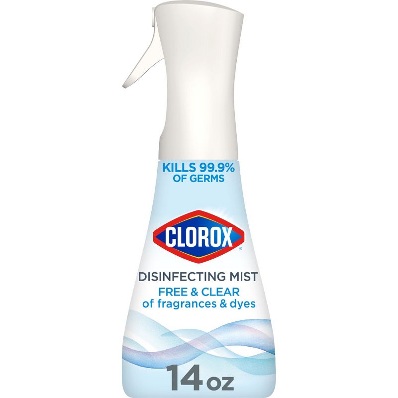 Clorox Free &#38; Clear Ready-to-Use Disinfecting Mist - 14oz, 1 of 24
