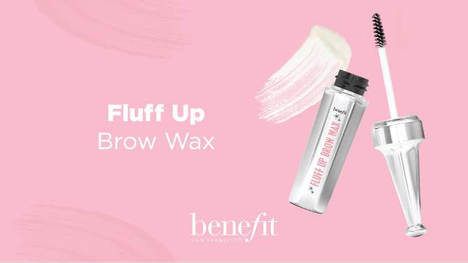 Benefit Cosmetics Fluff Up Flexible Hold Brow Texturizing Wax - Ulta Beauty, 2 of 8, play video