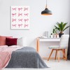 Stupell Industries Pink Bows Rows Canvas Wall Art - 2 of 4