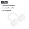 Unique Bargains Reusable Dust-Proof Flexible Washable Straw Cover - 3 of 4