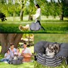 Hooseng Dog Car Seats, Washable Dog Booster Seat for Car with Clip-On Safety Leash & Storage Pockets, Portable Travel Bed for Small Dogs - 4 of 4