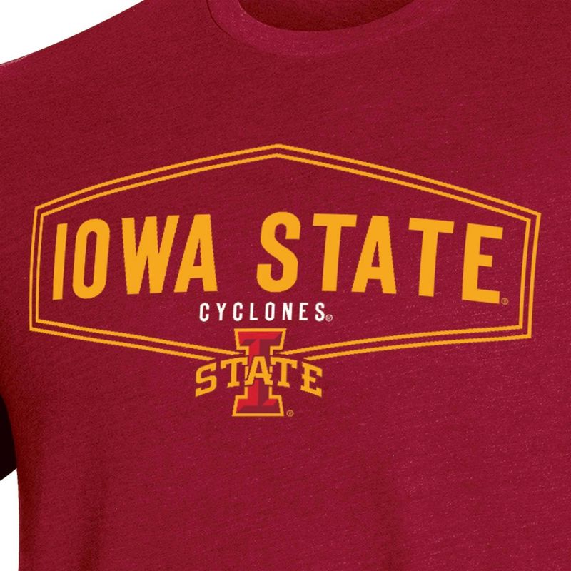 NCAA Iowa State Cyclones Men's Core T-Shirt, 3 of 4