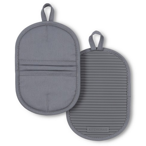 Mu Kitchen Silicone Potholder, Set Of 2, Fire : Target