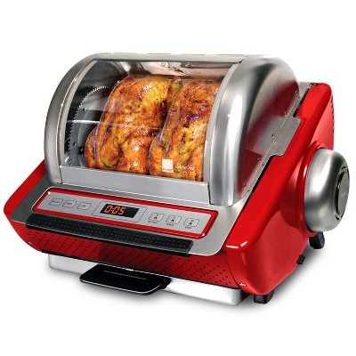 Ronco Modern Rotisserie Oven, Large Capacity (15lbs) Countertop Oven,  Multi-Purpose Basket for Versatile Cooking