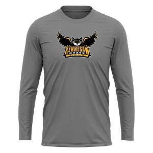 Men's Kennesaw State University Adult Sport Long Sleeve Shirt Primary Logo - 1 of 4