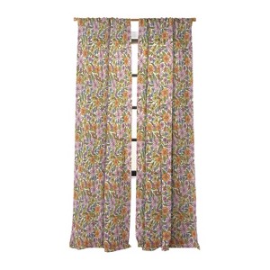 Alisa Galitsyna Summer Garden 11 Set of 2 Panel Sheer Window Curtain - Deny Designs - 1 of 4