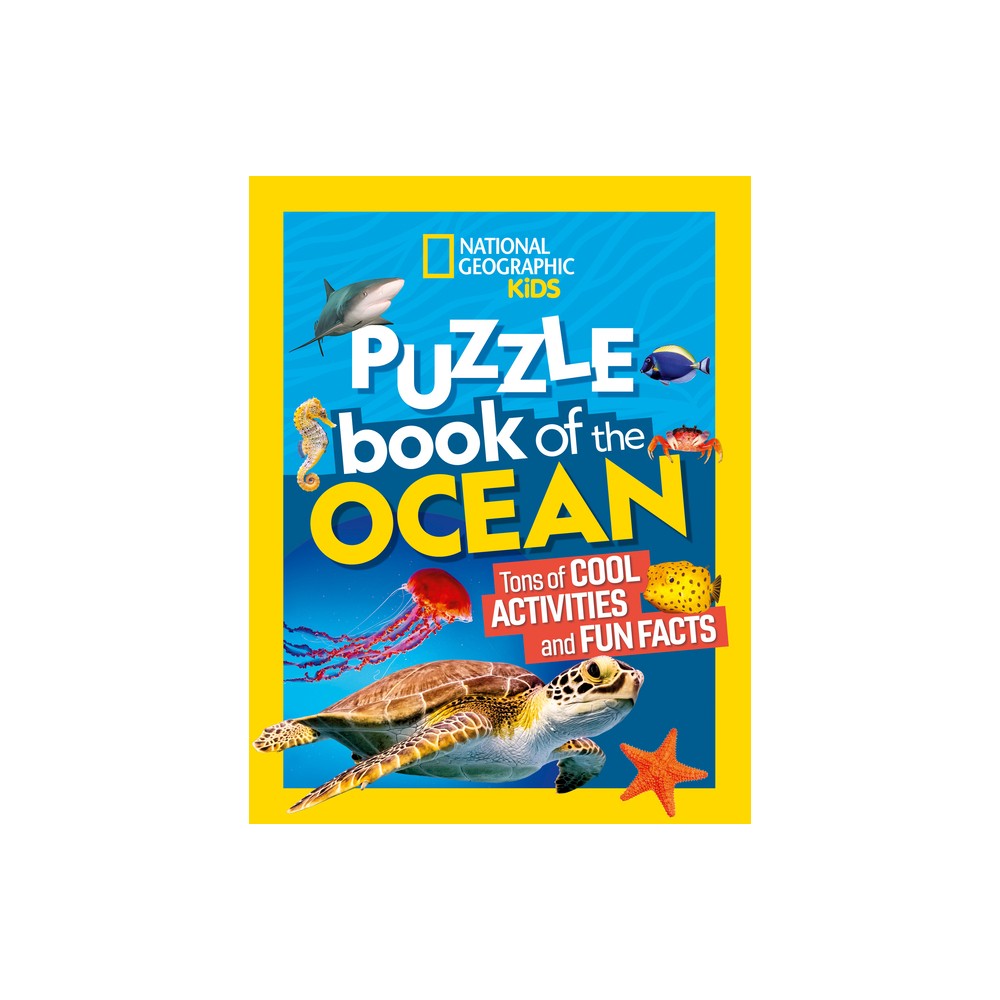 National Geographic Kids Puzzle Book of the Ocean - (Paperback)