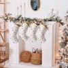 4 Pack Bobo Stocking 19 Inches Colorful Knit Holiday Decor Family Party Gifts Large Stocking - 3 of 4