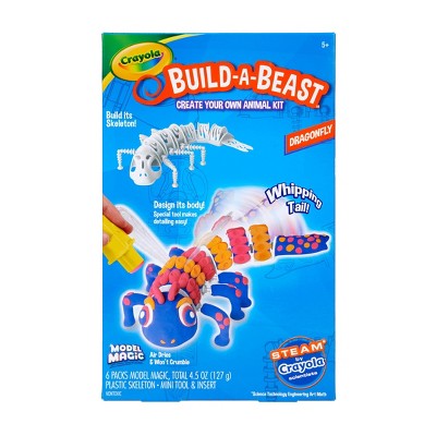 Crayola Build-A-Beast Model Magic Animal Kit - Dragonfly