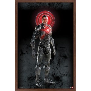 Trends International DC Comics Movie - Justice League - Cyborg Framed Wall Poster Prints - 1 of 4