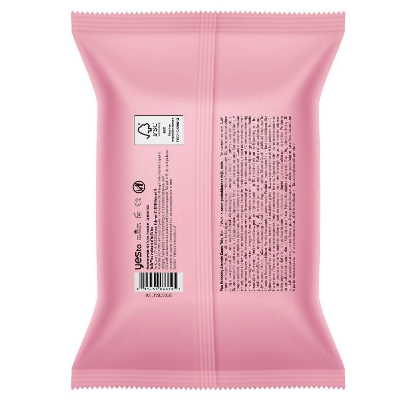 Yes To Watermelon Super Fresh Facial Wipes - 40ct, 3 of 7