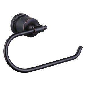 WOWOW Bathroom Toilet Paper Holder, 304 Stainless Steel Bath Toilet Tissue Holder Wall Mount - 1 of 4