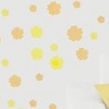 Slickblue Summer Flowers Large Wall Decals – Floral Vinyl Stickers for Home Décor 19.7" x 27.6" - 2 of 3