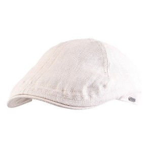 Wigens Men's Linen Pub Cap with Curved Peak - 1 of 4