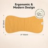 KeaBabies 5pk Urban Baby Burp Cloths, Organic Burping Cloth for Babies, Burp Rags for Baby Girls, Boys - 2 of 4