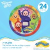 Treasures Gifted Teletubbies Dessert Plates 7in - Disposable Paper Plates - Teletubbies Birthday Party Supplies - 2 of 4