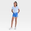 Girls' Cinnamoroll Matchback Shorts - White/Blue - 3 of 3