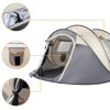 Cesicia 110.24*39.37*47.24 inch Camping Tent fit 3-4 People, for Outdoor Party Camping - 4 of 4