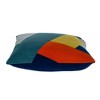 Parkland Collection,Fushix Contemporary Multicolor Pillow Cover With Poly Insert - 3 of 4