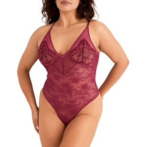 Adore Me Women's Shiba Bodysuit Lingerie - 1 of 4