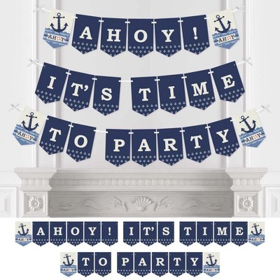 Big Dot Of Happiness Ahoy - Nautical - Party Decorations