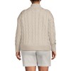 Lands' End Women's Drifter Cotton Quarter Zip Pullover Sweater - 2 of 3