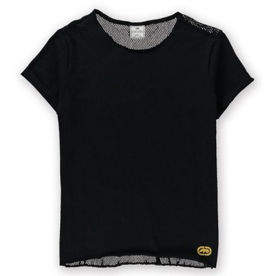 Ecko Unltd. Womens Mesh Back Graphic T-Shirt