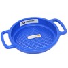Spielstabil 3 Pack Large Sand Sieve Beach Toy (1 Red, 1 Yellow, 1 Blue) - Made in Germany - 4 of 4
