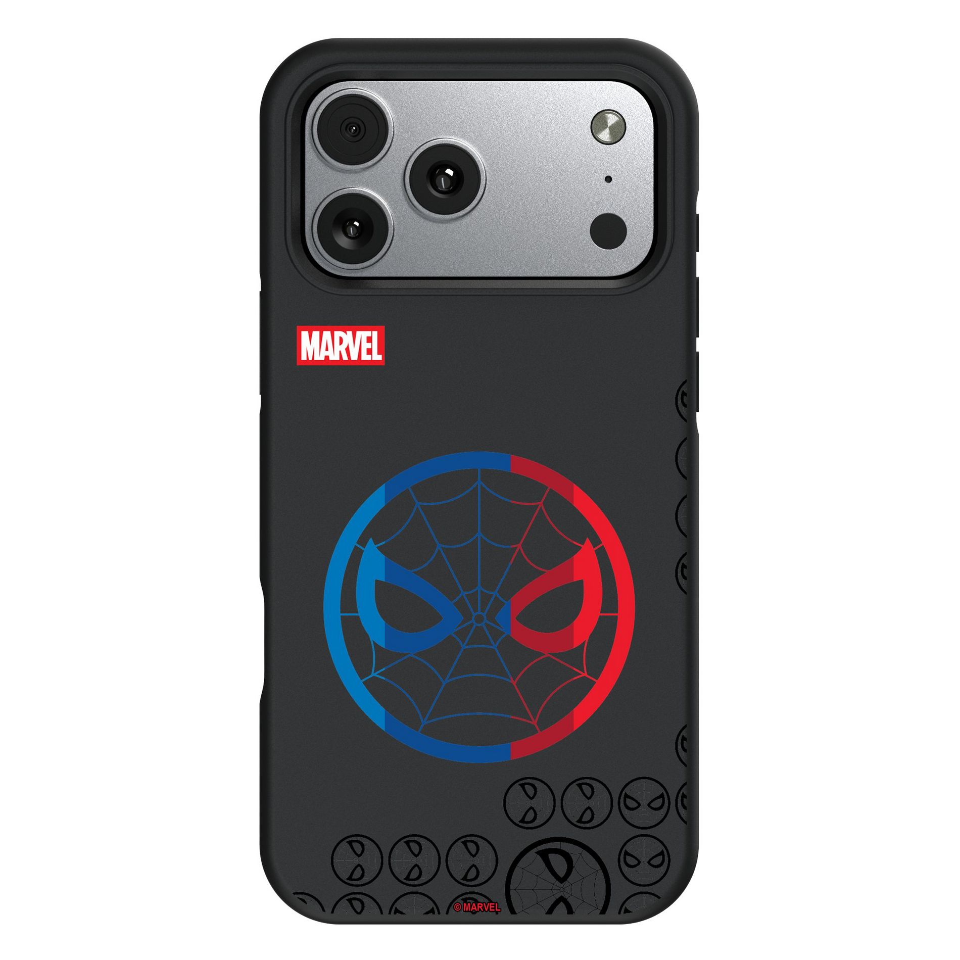 Marvel Spider-Man Sigil Bump Cell Phone Case for iPhone 17 Pro Max