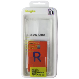 Ringke Fusion Card Series Case Samsung Galaxy A53 5G - Clear - 1 of 1