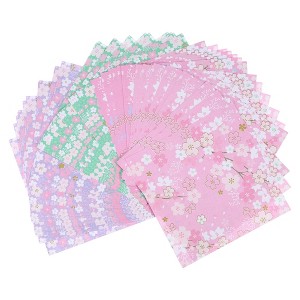 Unique Bargains Double Side Square Origami Paper 5.91"x5.91" Set of 60 Sheets - 1 of 4