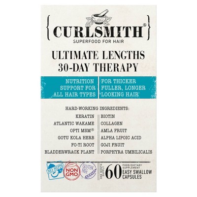CURLSMITH Ultimate Lengths 30 Day Hair Treatment Therapy - 60ct - Ulta Beauty
