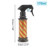 Unique Bargains Electroplating Retro Hair Spray Bottles 170ml Black 1 Pc - 4 of 4