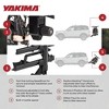 Yakima Platform Hitch Bike Rack, Rear Vehicle Bicycle Carrier w/ Tilting Tray for 2 Bikes, Fits 16 to 29 Inch Wheel Size, StageTwo, 2” Anthracite - 4 of 4