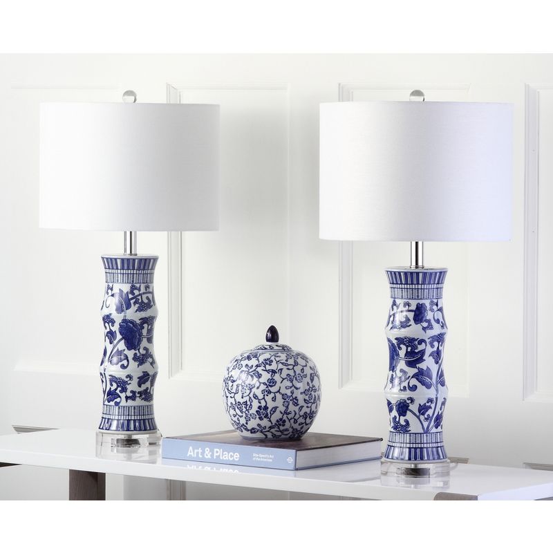 Sandy Table Lamp (Set of 2) - White/Blue - Safavieh, 2 of 8