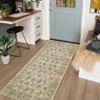 Area Rugs Washable Rugs for Living Room Vintage Boho Large Rugs Non Slip Indoor Soft Distressed Lightweight Carpet - 2 of 4
