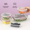 JoyFul by JoyJolt 24 Piece Glass Storage Containers with Leakproof Lids Set - 4 of 4