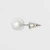 Simulated Pearls Multi Stud Earrings 9ct - Wild Fable™ White - image 2 of 2