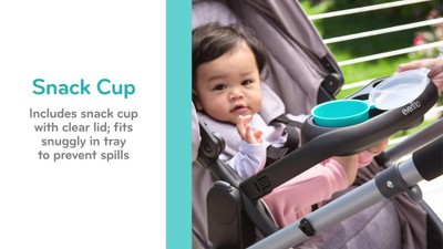 Stroller Snack Tray With Removable Cup  Evenflo® Official Site – Evenflo®  Company, Inc