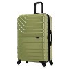 InUSA Aurum Lightweight Hardside Large Checked Spinner Suitcase - Green - 2 of 4