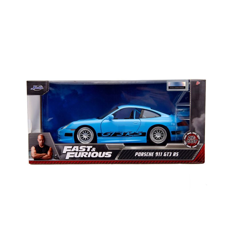 Jada Toys Fast &#38; Furious Porsche 911 GT3 RS Diecast Vehicle 1:24 Scale, 3 of 9
