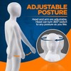 SereneLife Kid Torso Dress Form Mannequin - Detachable Full Body Stand with Metal Base, Adjustable Dress Model - SLMAQKID, Male - 2 of 4