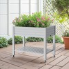 Raised garden bed with 78L/21Gal/2.75 cu.ft capacity of potting soil，Outdoor Planting Box - 2 of 4